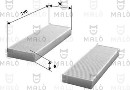 AKRON-MALÒ 1531381 - Filtru, aer habitaclu aaoparts.ro