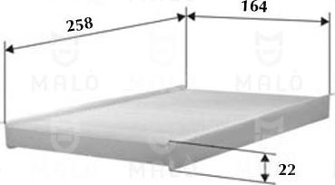 AKRON-MALÒ 1531281 - Filtru, aer habitaclu aaoparts.ro