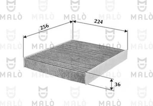 AKRON-MALÒ 1532002 - Filtru, aer habitaclu aaoparts.ro