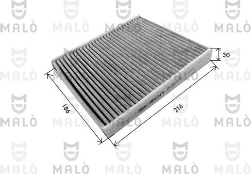 AKRON-MALÒ 1532372 - Filtru, aer habitaclu aaoparts.ro