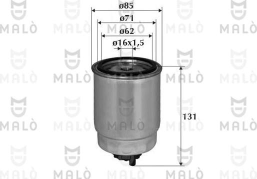 AKRON-MALÒ 1520050 - Filtru combustibil aaoparts.ro