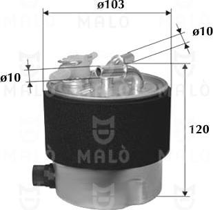 AKRON-MALÒ 1520002 - Filtru combustibil aaoparts.ro