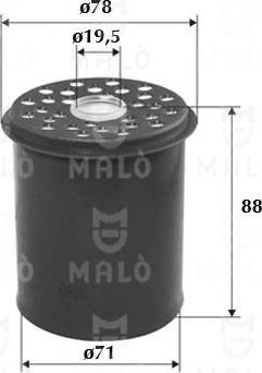 AKRON-MALÒ 1520169 - Filtru combustibil aaoparts.ro