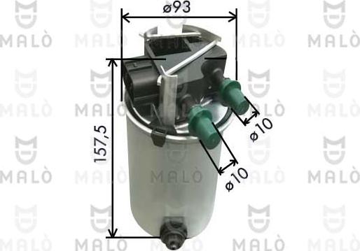 AKRON-MALÒ 1520229 - Filtru combustibil aaoparts.ro