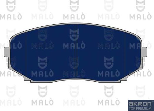 AKRON-MALÒ 1050940 - Set placute frana,frana disc aaoparts.ro