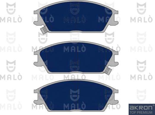 AKRON-MALÒ 1050957 - Set placute frana,frana disc aaoparts.ro