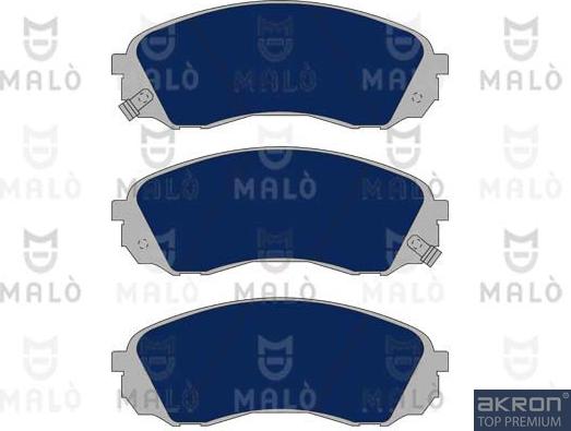 AKRON-MALÒ 1050961 - Set placute frana,frana disc aaoparts.ro