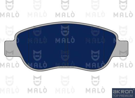 AKRON-MALÒ 1050989 - Set placute frana,frana disc aaoparts.ro