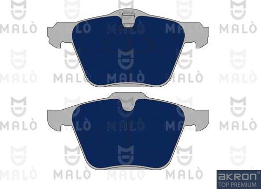 AKRON-MALÒ 1050923 - Set placute frana,frana disc aaoparts.ro