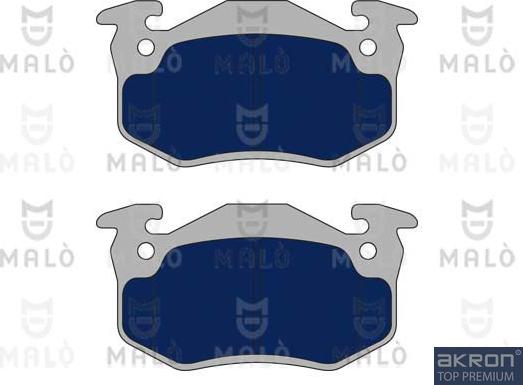 AKRON-MALÒ 1050455 - Set placute frana,frana disc aaoparts.ro