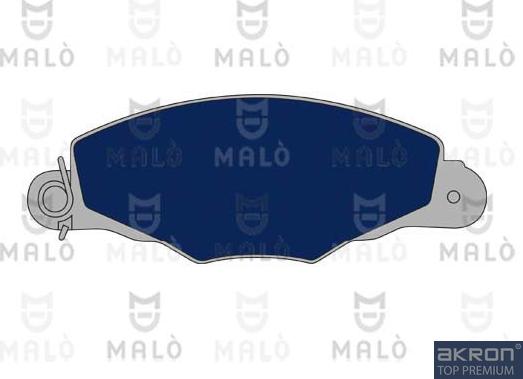 AKRON-MALÒ 1050457 - Set placute frana,frana disc aaoparts.ro