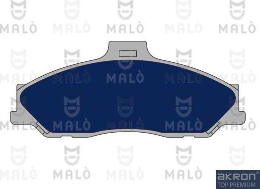 AKRON-MALÒ 1050596 - Set placute frana,frana disc aaoparts.ro