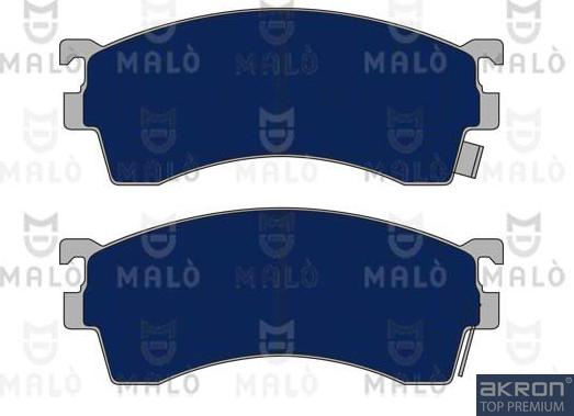 AKRON-MALÒ 1050592 - Set placute frana,frana disc aaoparts.ro