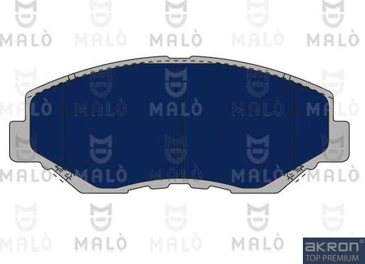 AKRON-MALÒ 1050549 - Set placute frana,frana disc aaoparts.ro