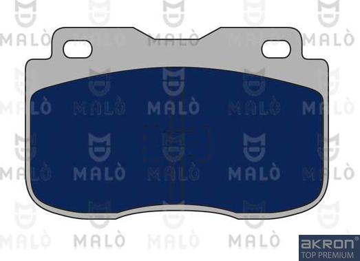 AKRON-MALÒ 1050503 - Set placute frana,frana disc aaoparts.ro