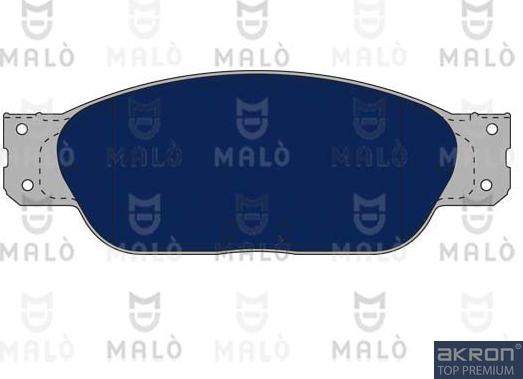 AKRON-MALÒ 1050692 - Set placute frana,frana disc aaoparts.ro