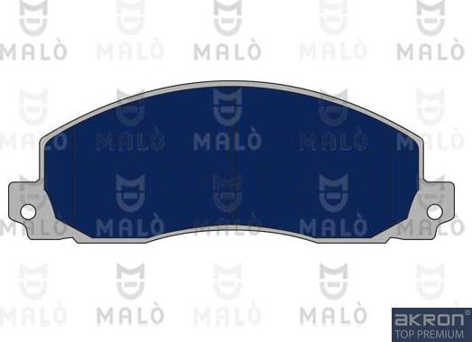 AKRON-MALÒ 1050665 - Set placute frana,frana disc aaoparts.ro