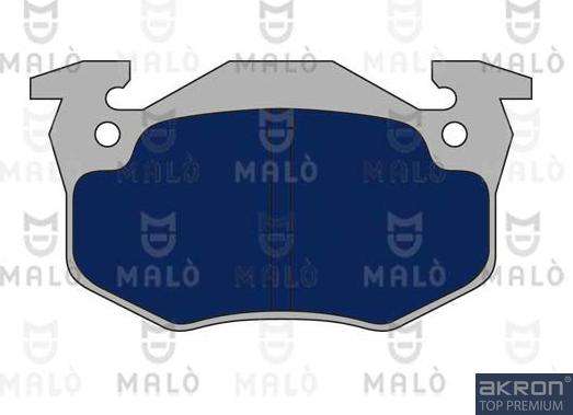 AKRON-MALÒ 1050668 - Set placute frana,frana disc aaoparts.ro