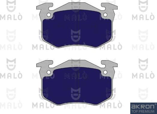 AKRON-MALÒ 1050667 - Set placute frana,frana disc aaoparts.ro