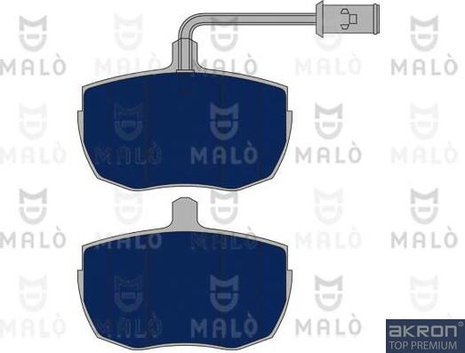 AKRON-MALÒ 1050685 - Set placute frana,frana disc aaoparts.ro