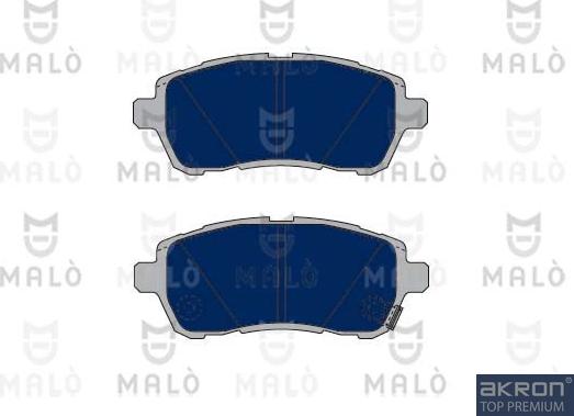 AKRON-MALÒ 1050090 - Set placute frana,frana disc aaoparts.ro
