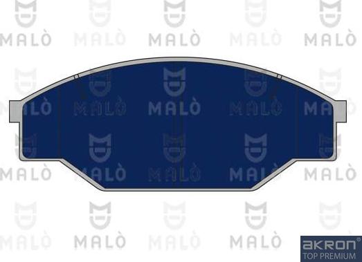 AKRON-MALÒ 1050856 - Set placute frana,frana disc aaoparts.ro