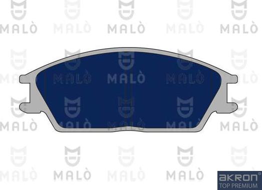 AKRON-MALÒ 1050858 - Set placute frana,frana disc aaoparts.ro