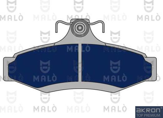 AKRON-MALÒ 1050805 - Set placute frana,frana disc aaoparts.ro