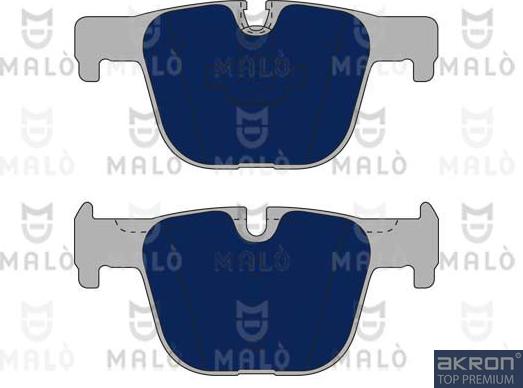 AKRON-MALÒ 1050884 - Set placute frana,frana disc aaoparts.ro
