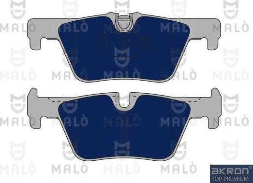 AKRON-MALÒ 1050880 - Set placute frana,frana disc aaoparts.ro