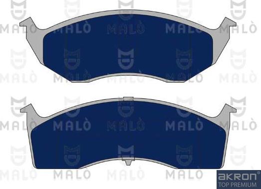 AKRON-MALÒ 1050832 - Set placute frana,frana disc aaoparts.ro