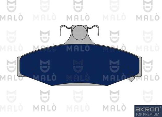 AKRON-MALÒ 1050827 - Set placute frana,frana disc aaoparts.ro