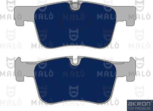 AKRON-MALÒ 1050879 - Set placute frana,frana disc aaoparts.ro