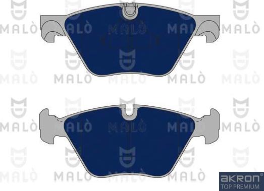 AKRON-MALÒ 1050878 - Set placute frana,frana disc aaoparts.ro