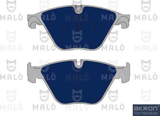 AKRON-MALÒ 1050873 - Set placute frana,frana disc aaoparts.ro