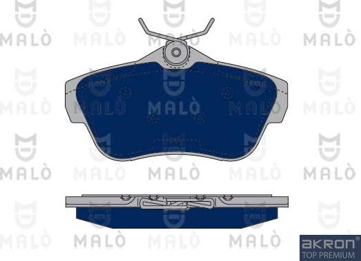 AKRON-MALÒ 1050348 - Set placute frana,frana disc aaoparts.ro