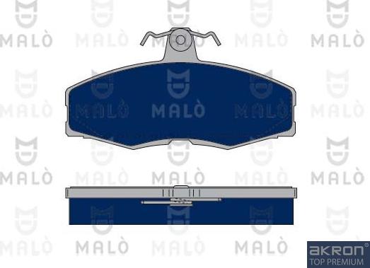 AKRON-MALÒ 1050342 - Set placute frana,frana disc aaoparts.ro