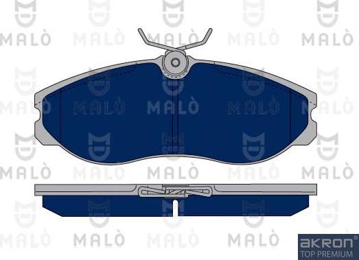 AKRON-MALÒ 1050356 - Set placute frana,frana disc aaoparts.ro