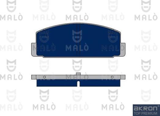 AKRON-MALÒ 1050367 - Set placute frana,frana disc aaoparts.ro