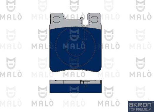 AKRON-MALÒ 1050315 - Set placute frana,frana disc aaoparts.ro