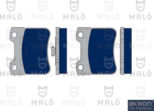AKRON-MALÒ 1050293 - Set placute frana,frana disc aaoparts.ro
