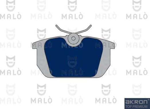 AKRON-MALÒ 1050297 - Set placute frana,frana disc aaoparts.ro
