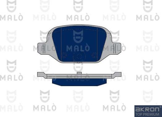 AKRON-MALÒ 1050248 - Set placute frana,frana disc aaoparts.ro