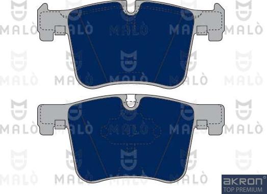 AKRON-MALÒ 1050286 - Set placute frana,frana disc aaoparts.ro