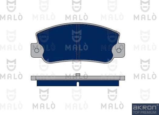 AKRON-MALÒ 1050270 - Set placute frana,frana disc aaoparts.ro