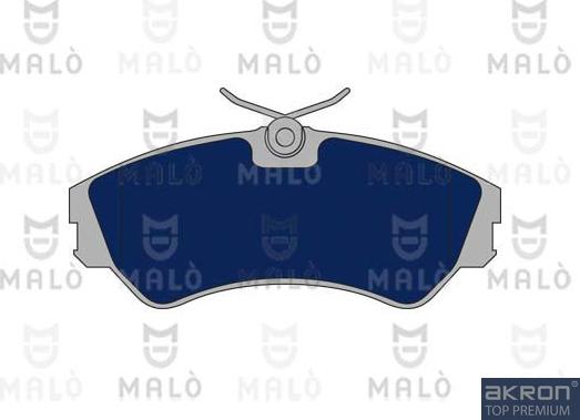 AKRON-MALÒ 1050760 - Set placute frana,frana disc aaoparts.ro