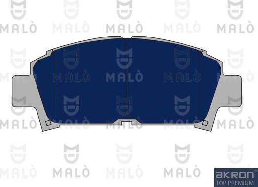 AKRON-MALÒ 1050726 - Set placute frana,frana disc aaoparts.ro