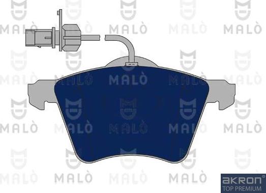 AKRON-MALÒ 1050778 - Set placute frana,frana disc aaoparts.ro