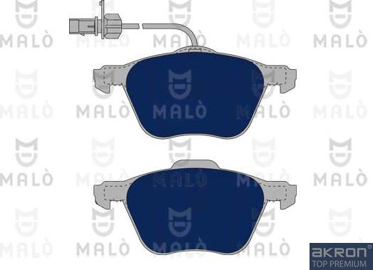 AKRON-MALÒ 1050773 - Set placute frana,frana disc aaoparts.ro