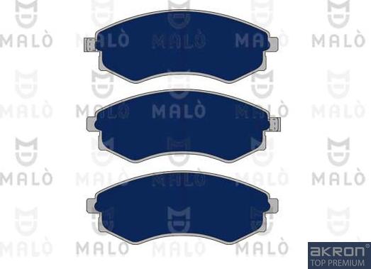 AKRON-MALÒ 1051044 - Set placute frana,frana disc aaoparts.ro